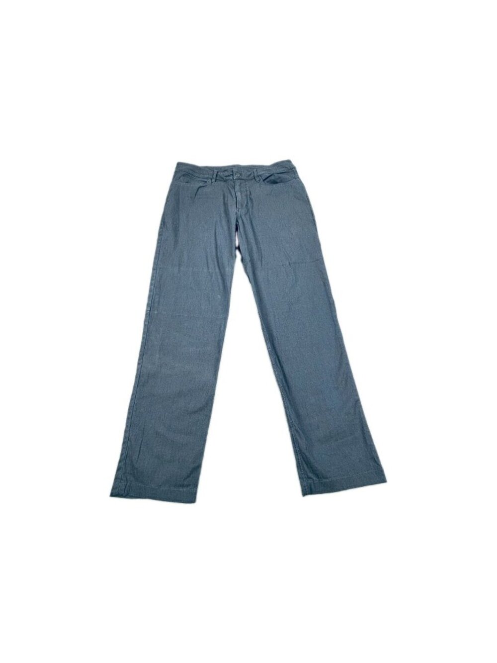 Lululemon ABC 5-Pocket Pants Men's 32 Gray Mid Rise Flat Front Wrinkle Resistant